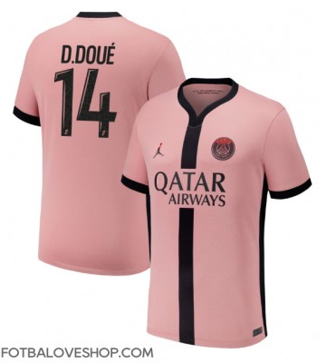 Paris Saint-Germain Desire Doue #14 Alternativní Dres 2024-25 Krátký Rukáv