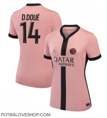 Paris Saint-Germain Desire Doue #14 Dámské Alternativní Dres 2024-25 Krátký Rukáv