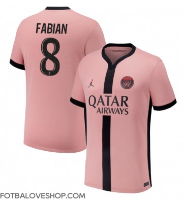 Paris Saint-Germain Fabian Ruiz #8 Alternativní Dres 2024-25 Krátký Rukáv