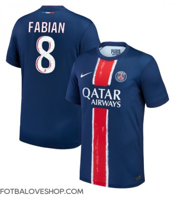 Paris Saint-Germain Fabian Ruiz #8 Domácí Dres 2024-25 Krátký Rukáv