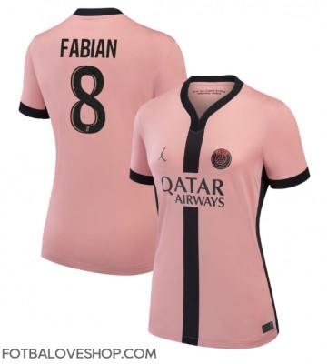 Paris Saint-Germain Fabian Ruiz #8 Dámské Alternativní Dres 2024-25 Krátký Rukáv