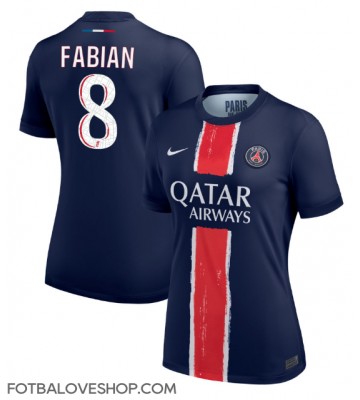 Paris Saint-Germain Fabian Ruiz #8 Dámské Domácí Dres 2024-25 Krátký Rukáv