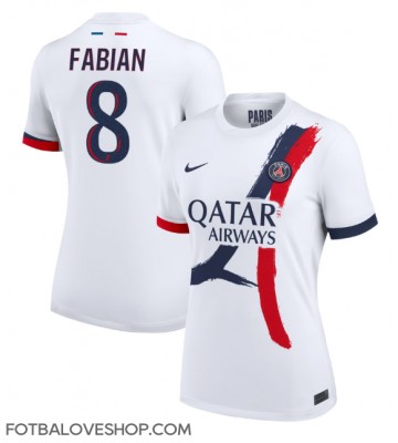 Paris Saint-Germain Fabian Ruiz #8 Dámské Venkovní Dres 2024-25 Krátký Rukáv