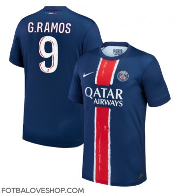 Paris Saint-Germain Goncalo Ramos #9 Domácí Dres 2024-25 Krátký Rukáv