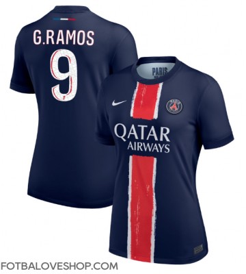 Paris Saint-Germain Goncalo Ramos #9 Dámské Domácí Dres 2024-25 Krátký Rukáv