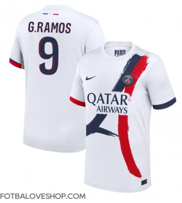 Paris Saint-Germain Goncalo Ramos #9 Venkovní Dres 2024-25 Krátký Rukáv