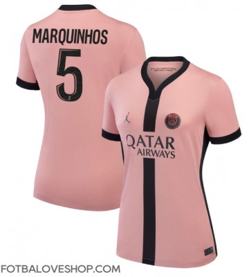 Paris Saint-Germain Marquinhos #5 Dámské Alternativní Dres 2024-25 Krátký Rukáv