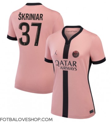 Paris Saint-Germain Milan Skriniar #37 Dámské Alternativní Dres 2024-25 Krátký Rukáv