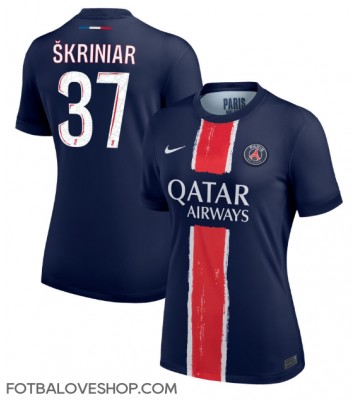 Paris Saint-Germain Milan Skriniar #37 Dámské Domácí Dres 2024-25 Krátký Rukáv