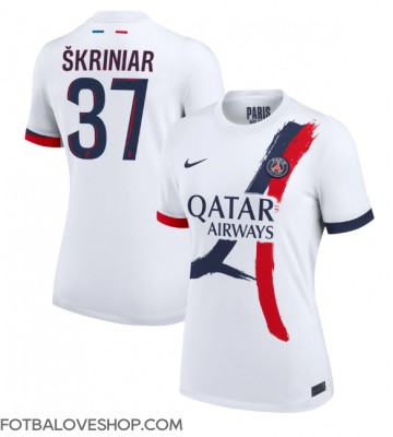 Paris Saint-Germain Milan Skriniar #37 Dámské Venkovní Dres 2024-25 Krátký Rukáv