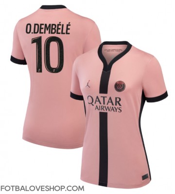 Paris Saint-Germain Ousmane Dembele #10 Dámské Alternativní Dres 2024-25 Krátký Rukáv