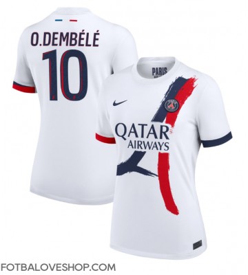 Paris Saint-Germain Ousmane Dembele #10 Dámské Venkovní Dres 2024-25 Krátký Rukáv