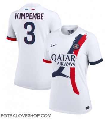 Paris Saint-Germain Presnel Kimpembe #3 Dámské Venkovní Dres 2024-25 Krátký Rukáv