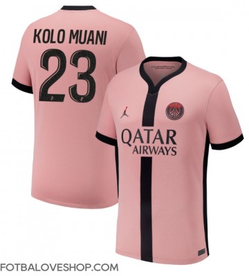 Paris Saint-Germain Randal Kolo Muani #23 Alternativní Dres 2024-25 Krátký Rukáv