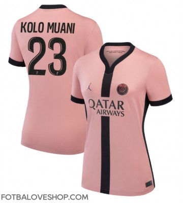 Paris Saint-Germain Randal Kolo Muani #23 Dámské Alternativní Dres 2024-25 Krátký Rukáv