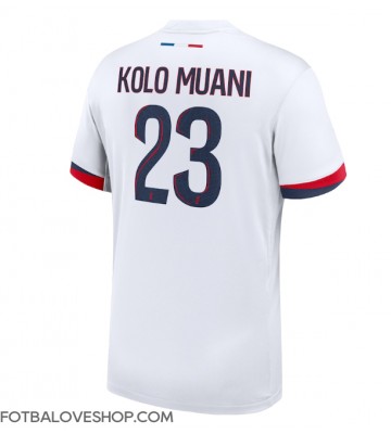 Paris Saint-Germain Randal Kolo Muani #23 Venkovní Dres 2024-25 Krátký Rukáv