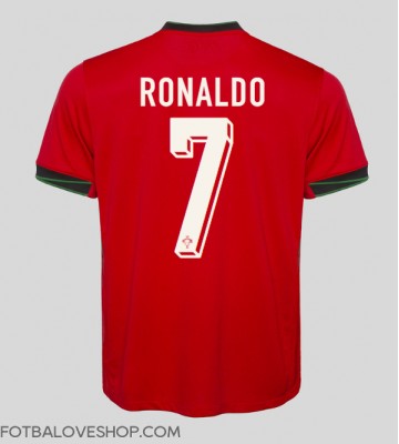 Portugalsko Cristiano Ronaldo #7 Domácí Dres ME 2024 Krátký Rukáv