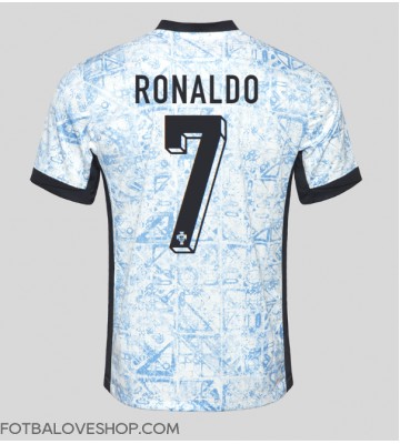 Portugalsko Cristiano Ronaldo #7 Venkovní Dres ME 2024 Krátký Rukáv