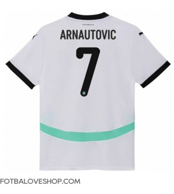 Rakousko Marko Arnautovic #7 Venkovní Dres ME 2024 Krátký Rukáv