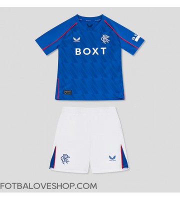 Rangers Dětské Domácí Dres 2024-25 Krátký Rukáv (+ trenýrky)