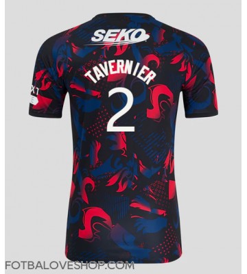 Rangers James Tavernier #2 Alternativní Dres 2024-25 Krátký Rukáv