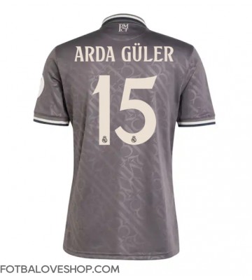 Real Madrid Arda Guler #15 Alternativní Dres 2024-25 Krátký Rukáv