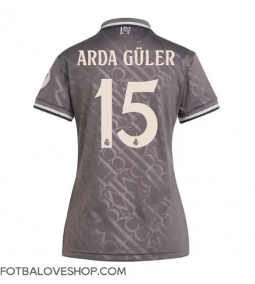 Real Madrid Arda Guler #15 Dámské Alternativní Dres 2024-25 Krátký Rukáv