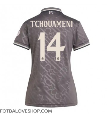 Real Madrid Aurelien Tchouameni #14 Dámské Alternativní Dres 2024-25 Krátký Rukáv