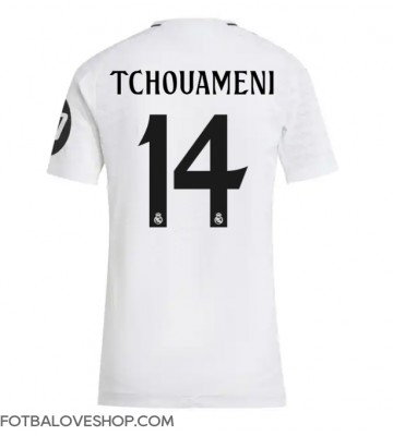 Real Madrid Aurelien Tchouameni #14 Dámské Domácí Dres 2024-25 Krátký Rukáv