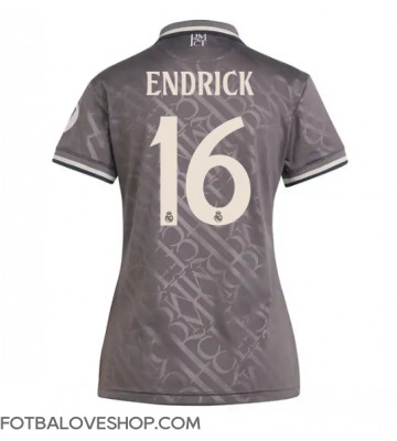 Real Madrid Endrick #16 Dámské Alternativní Dres 2024-25 Krátký Rukáv