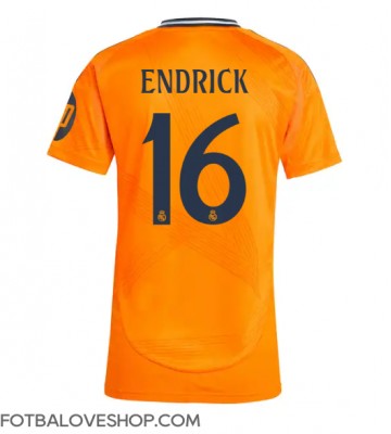 Real Madrid Endrick #16 Dámské Venkovní Dres 2024-25 Krátký Rukáv