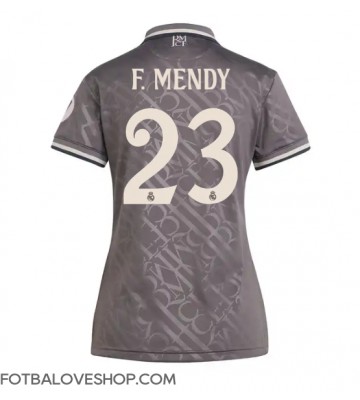 Real Madrid Ferland Mendy #23 Dámské Alternativní Dres 2024-25 Krátký Rukáv