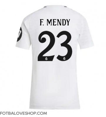 Real Madrid Ferland Mendy #23 Dámské Domácí Dres 2024-25 Krátký Rukáv