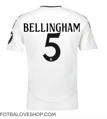 Real Madrid Jude Bellingham #5 Domácí Dres 2024-25 Krátký Rukáv