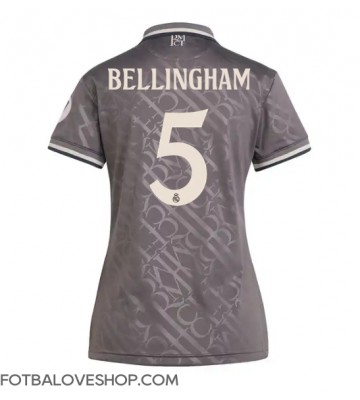 Real Madrid Jude Bellingham #5 Dámské Alternativní Dres 2024-25 Krátký Rukáv