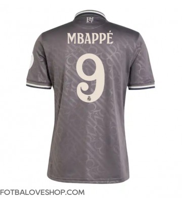 Real Madrid Kylian Mbappe #9 Alternativní Dres 2024-25 Krátký Rukáv