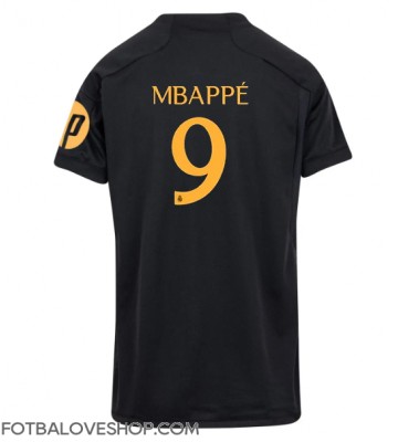 Real Madrid Kylian Mbappe #9 Dámské Alternativní Dres 2023-24 Krátký Rukáv