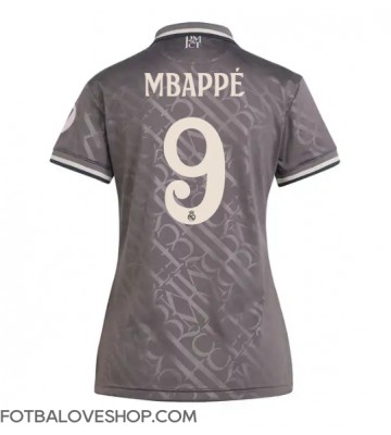 Real Madrid Kylian Mbappe #9 Dámské Alternativní Dres 2024-25 Krátký Rukáv