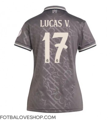 Real Madrid Lucas Vazquez #17 Dámské Alternativní Dres 2024-25 Krátký Rukáv