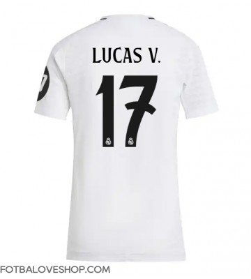 Real Madrid Lucas Vazquez #17 Dámské Domácí Dres 2024-25 Krátký Rukáv