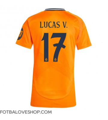 Real Madrid Lucas Vazquez #17 Dámské Venkovní Dres 2024-25 Krátký Rukáv