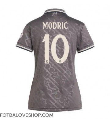 Real Madrid Luka Modric #10 Dámské Alternativní Dres 2024-25 Krátký Rukáv