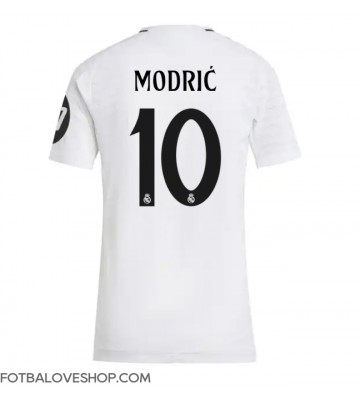 Real Madrid Luka Modric #10 Dámské Domácí Dres 2024-25 Krátký Rukáv