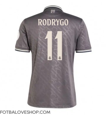 Real Madrid Rodrygo Goes #11 Alternativní Dres 2024-25 Krátký Rukáv