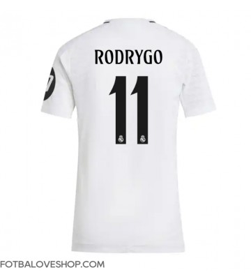 Real Madrid Rodrygo Goes #11 Dámské Domácí Dres 2024-25 Krátký Rukáv