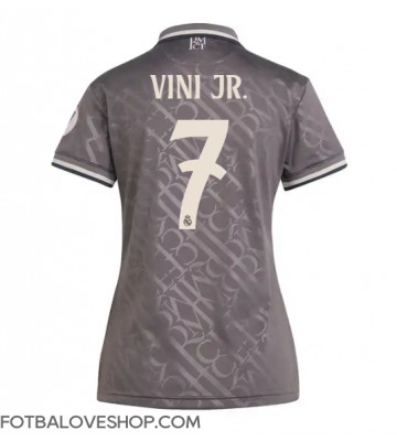 Real Madrid Vinicius Junior #7 Dámské Alternativní Dres 2024-25 Krátký Rukáv