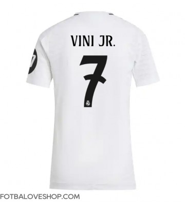 Real Madrid Vinicius Junior #7 Dámské Domácí Dres 2024-25 Krátký Rukáv