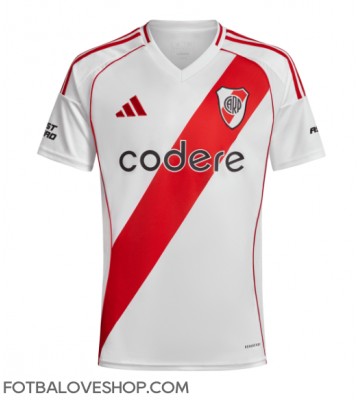 River Plate Domácí Dres 2024-25 Krátký Rukáv