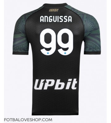SSC Napoli Frank Anguissa #99 Alternativní Dres 2023-24 Krátký Rukáv