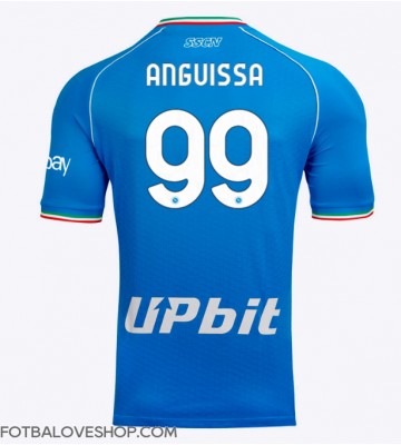 SSC Napoli Frank Anguissa #99 Domácí Dres 2023-24 Krátký Rukáv